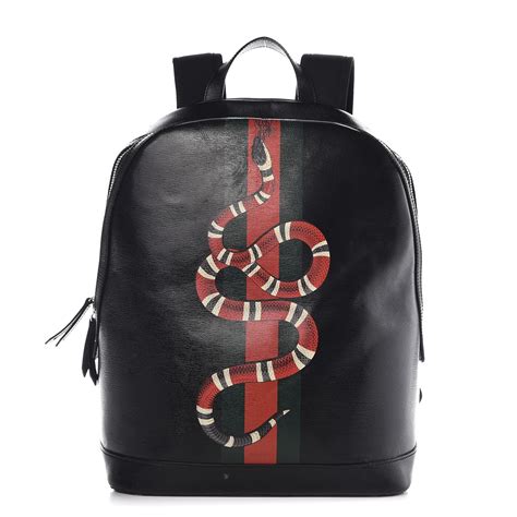 gucci kingsnake backpack|gucci snake dome backpack.